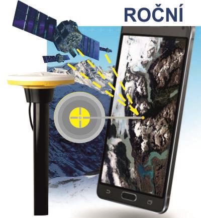 Catalyst 10 - roční předplatné decimetrové přesnosti