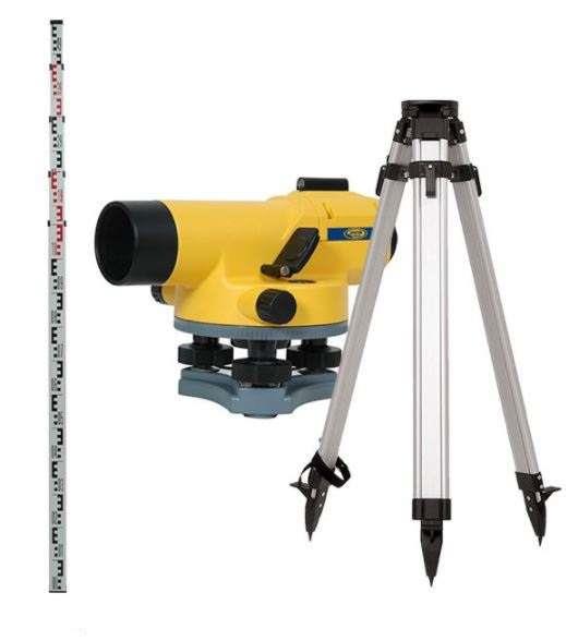 Nivelační sada - přístroj AL24M + stativ + lať 5 m