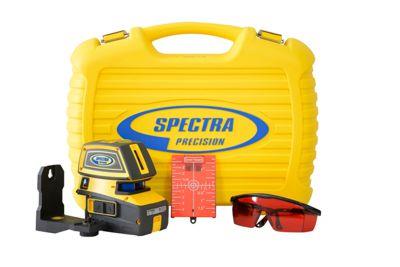 Laser kombinovaný LT52 - 2 kolmé roviny + 5 bodů v osách, vč. terče v kufru