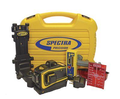 Laser křížový LT56 - 3 kolmé roviny, vč. držáku, HR1220 přijímače, terče v kufru