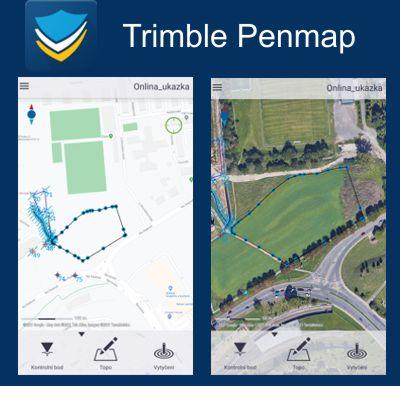 Trimble Penmap pro Android - měsíční předplatné