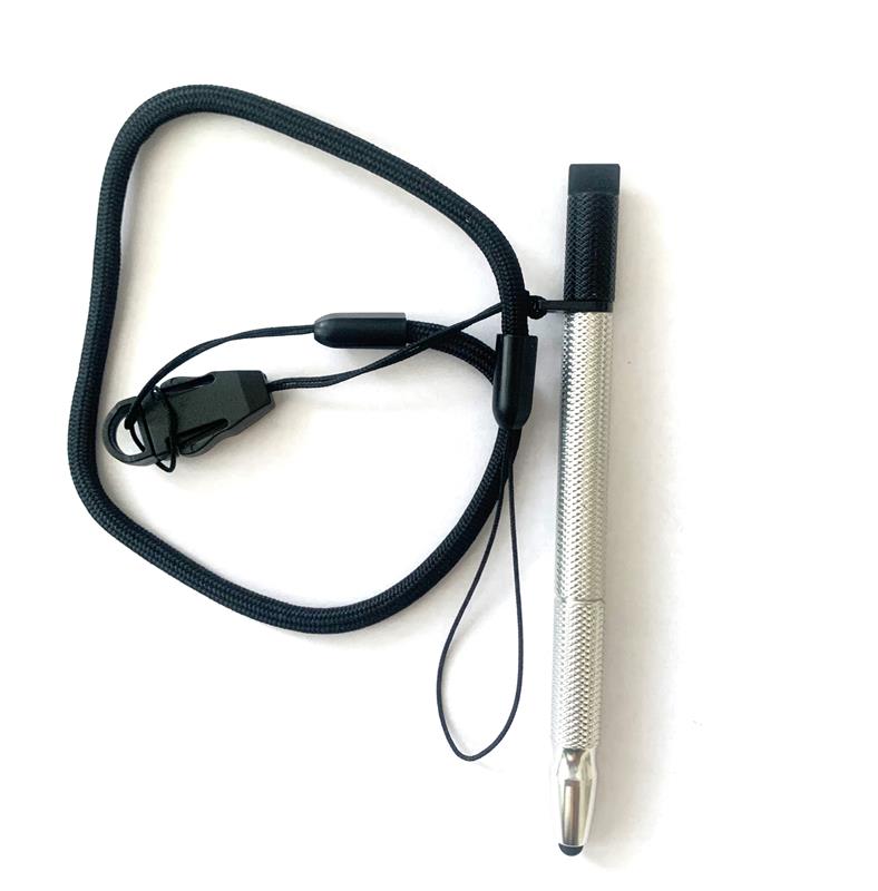 Stylus kovový, pasivní, vč. šňůrky a 2 náhradních hrotů